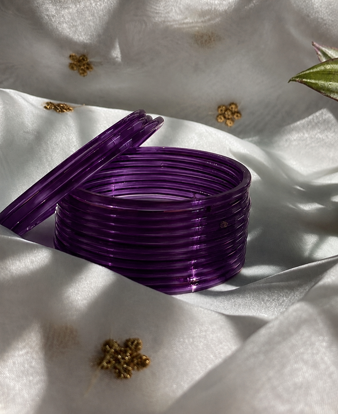 Minimal Premium Glass Bangles | Shiv-Shakti – Minimal Collection | (9 Colour variation)