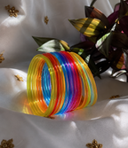 Minimal Premium Glass Bangles | Shiv-Shakti – Minimal Collection | (9 Colour variation)