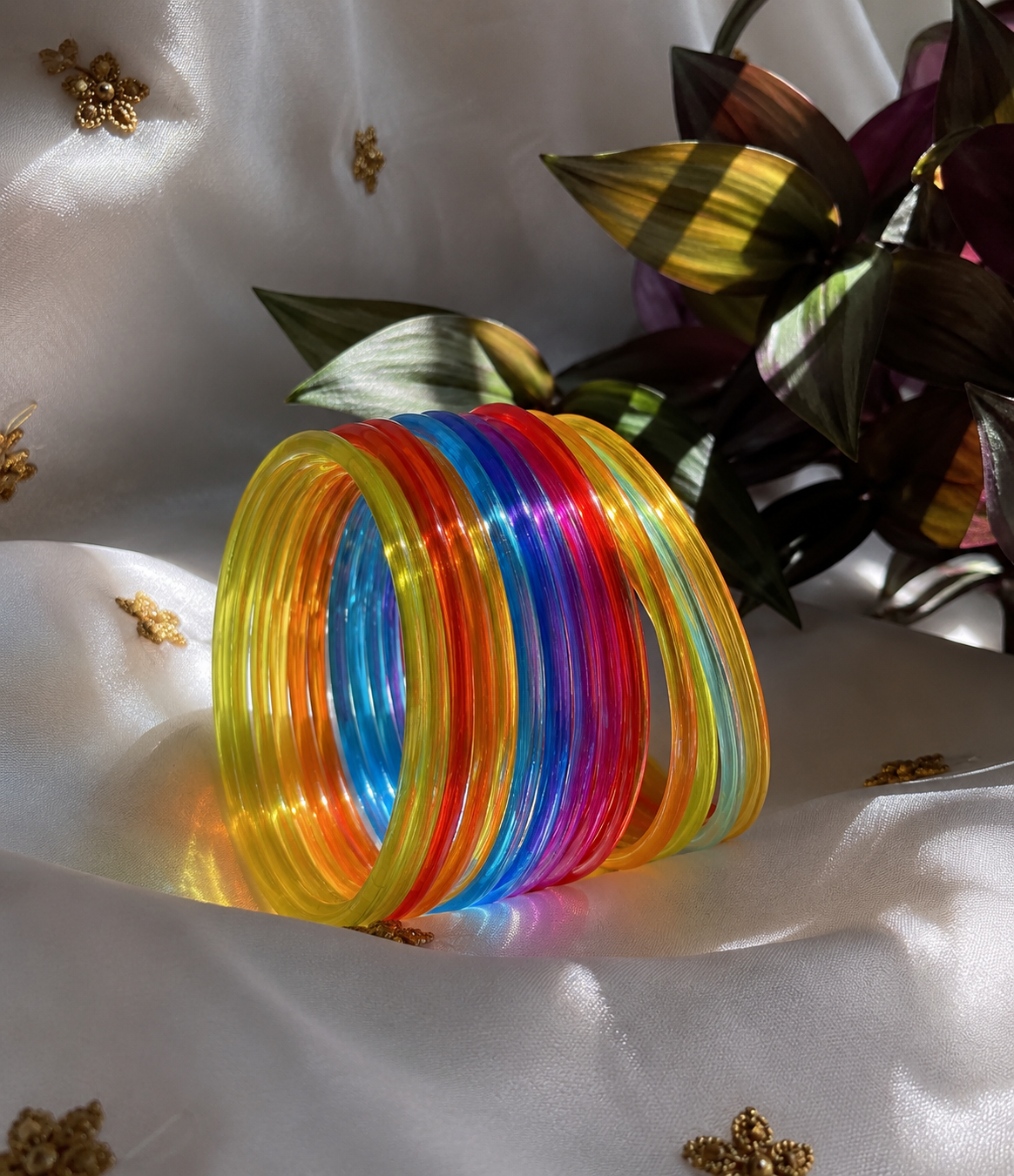 Minimal Premium Glass Bangles | Shiv-Shakti – Minimal Collection | (9 Colour variation)