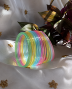 Minimal Premium Glass Bangles | Shiv-Shakti – Minimal Collection | (9 Colour variation)