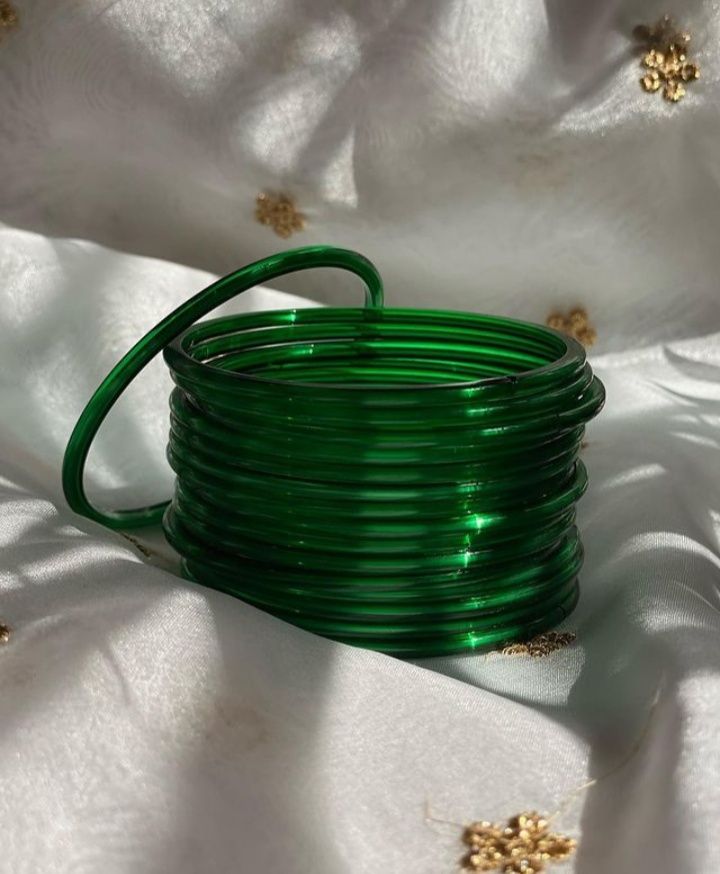 Minimal Premium Glass Bangles | Shiv-Shakti – Minimal Collection | (9 Colour variation)